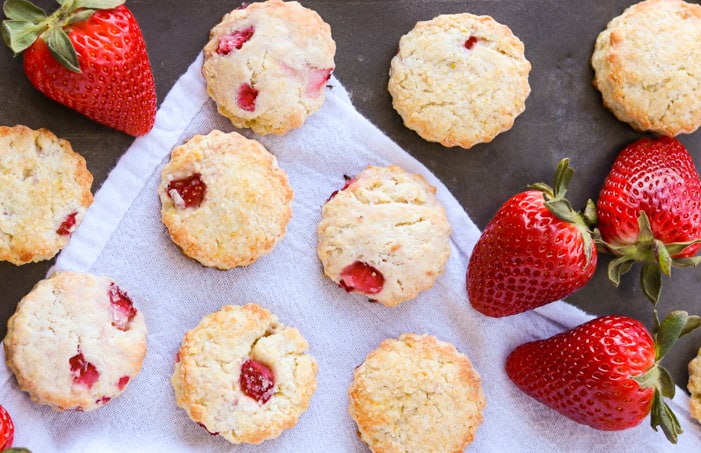 Easiest Strawberry Scone Mix